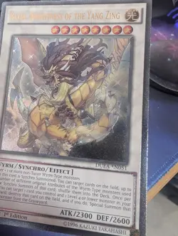 YuGiOh! Baxia, Brightness of the Yang Zing DUEA-EN051 Ultimate Rare 1st Ed LP - Image 2