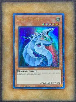 Yugioh Cyber Dragon HAC1-EN014 Duel Terminal Ultra Rare 1st Ed NM - Image 1