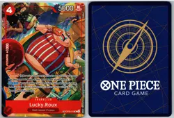 Lucky.Roux (TR) OP09-015 Treasure Rare A Fist of Divine Speed One Piece - Image 3