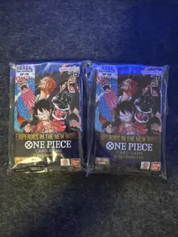 6X OP-09 Emperors In The New World Booster Packs Box Equivalent One Piece TCG - Image 1