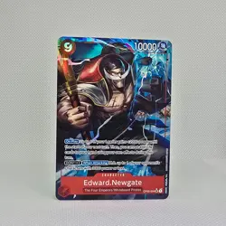 Edward.Newgate (AltArt) OP02-004 Premium Booster - One Piece - Image 1