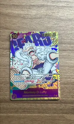 one piece card game eng Monkey.D.Luffy OP05-119 Secret Rare Alt Art - Image 2