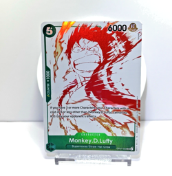 One Piece Card Game - Monkey.D.Luffy (3rd Anniversary Promo) OP07-033 - NM Foil - Image 1