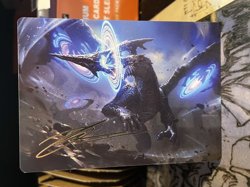 Yiazmat Ultimate Mark GOLD SIGNATURE Final Fantasy Art Card NM MTG Magic - Image 1