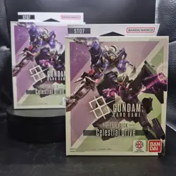 2 Gundam TCG Card Game Celestial Drive Starter Decks (ST07) New Sealed - Image 1