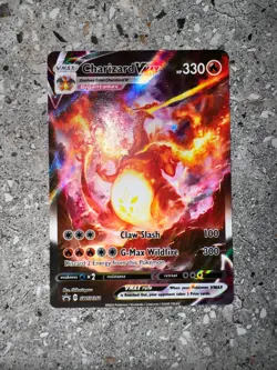 Pokemon TCG Cards Charizard VMAX SWSH261 Alternate Art Black Star Promo - Image 3