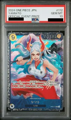 PSA 10 Yamato OP04-112 Flagship Prize One Piece Card Japanese - Image 1