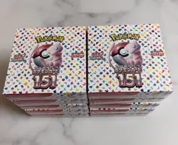 Pokemon Card 151 10 BOX Scarlet & Violet New & Factory Sealed TCG from Japan - Image 1