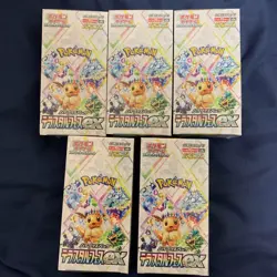Terastal Festival ex 5 booster box Pokemon Card SV8A Prismatic Evolution japan - Image 1