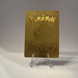 Full Art Gengar Gold Foil Card Fan Art Display Card TG10/TG30 HP200 NM/M - Image 2