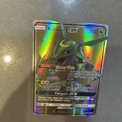 Pokemon TCG Rayquaza GX Celestial Storm Full Art Ultra Rare Card 160/168 LP - Image 4