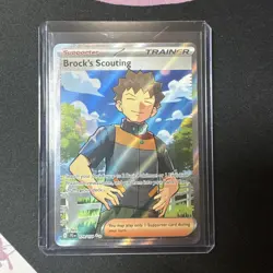Brock's Scouting - Ultra Rare SV09: Journey Together 179/159 NM Pokemon Card TCG - Image 1