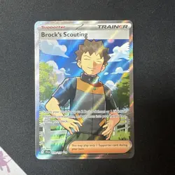 Brock's Scouting - Ultra Rare SV09: Journey Together 179/159 NM Pokemon Card TCG - Image 2
