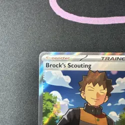 Brock's Scouting - Ultra Rare SV09: Journey Together 179/159 NM Pokemon Card TCG - Image 3