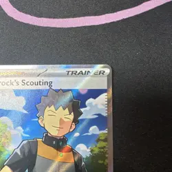 Brock's Scouting - Ultra Rare SV09: Journey Together 179/159 NM Pokemon Card TCG - Image 4