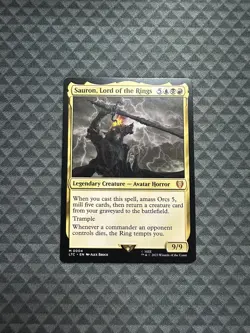 MTG Sauron, Lord of the Rings #0004 Mythic Rare The Lord Of The Rings (LTR) - Image 1