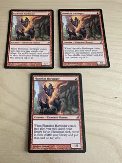 MTG Flamekin Harbinger (Lorwyn - Uncommon) Regular 167/301 - Image 1