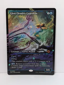 Glen Elendra Guardian - (0383) SHOWCASE FOIL - MTG Lorwyn Eclipsed - Mythic - NM - Image 1