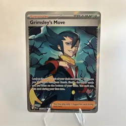 Pokemon Grimsley's Move 120/094 Phantasmal Flames Full Art Holo Ultra Rare - Image 1