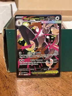 Pokemon TCG Mega Lopunny EX 128/094 SIR Phantasmal Flames Near Mint English - Image 1