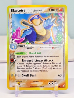 Blastoise Delta Species 2/100 Holo Rare Crystal Guardians Pokemon TCG - Image 1