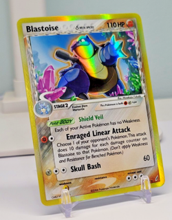 Blastoise Delta Species 2/100 Holo Rare Crystal Guardians Pokemon TCG - Image 3