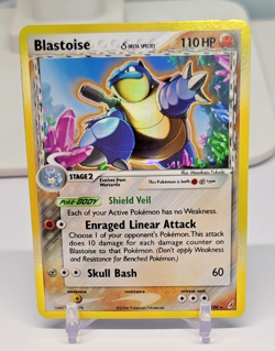 Blastoise Delta Species 2/100 Holo Rare Crystal Guardians Pokemon TCG - Image 4
