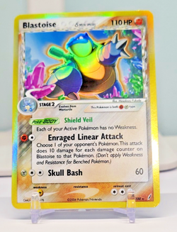 Blastoise Delta Species 2/100 Holo Rare Crystal Guardians Pokemon TCG - Image 5