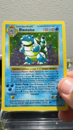 Blastoise 2/102 Holo Rare Shadowless Base Set Pokemon NM - Image 2