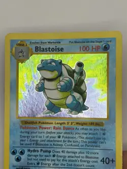 Blastoise 2/102 Holo Rare Shadowless Base Set Pokemon NM - Image 4