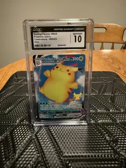 Surfing Pikachu VMAX 009/025 Holo Full Art - 2021 Pokemon Celebrations - CGC 10 - Image 1