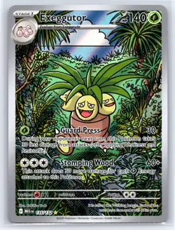 Exeggutor 135/132 - Pokemon Mega Evolution - Illustration Rare Holo - NM - Image 1