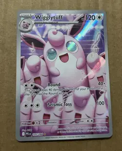 Pokemon TCG Wigglytuff 105/94 Phantasmal Flames Illustration Rare - Image 1