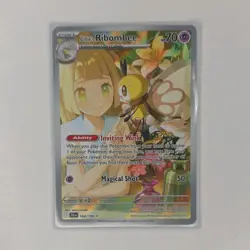 Pokemon Lillie's Ribombee 164/159 SV09: Journey Together Holo Rare 70 HP English - Image 1