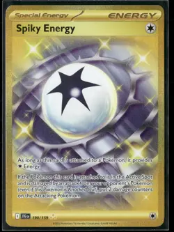 Pokemon - Spiky Energy 190/159 Journey Together Gold Hyper Rare NM - Image 1