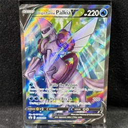 Origin Forme Palkia V SWSH253 NM Full Art Promo Rare Pokemon Card - Image 1