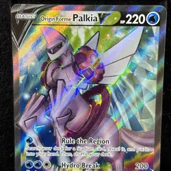 Origin Forme Palkia V SWSH253 NM Full Art Promo Rare Pokemon Card - Image 2