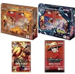 One Piece Card Game Illustration Box Vol. 5 & 6 Sealed NEW - Image 1