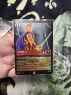 Disney Lorcana Whispers in the Well Foil 3-Card Lot - Legendary Hercules - Image 1