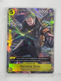 Roronoa Zoro (Illustration Box Vol.3) OP07-113 One Piece Promotion Cards Foil - Image 1