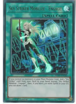 MP19-EN260 Sky Striker Mobilize - Engage! | 1st Edition | Ultra Rare Card - Image 1