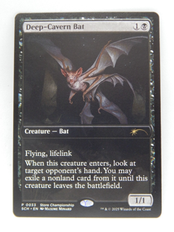 Magic the Gathering TCG - Promo #0033 - DEEP-CAVERN BAT - Image 1