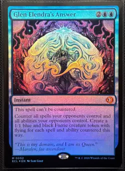 MTG Lorwyn Eclipsed Glen Elendra's Answer Foil (Mythic) - Image 1