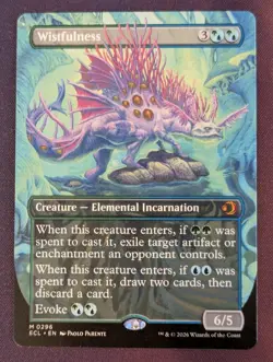 MTG - Wistfulness (borderless) - ECL (NM+) - Image 1