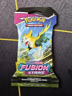 Fusion Strike Sleeved Booster Pack - Boltund Pokemon TCG - New and Sealed - Image 1