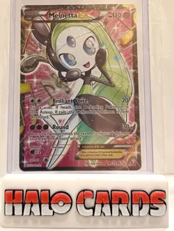 PACK FRESH Pokemon Meloetta EX Legendary Treasures Radiant Full Art RC25 HF - Image 1