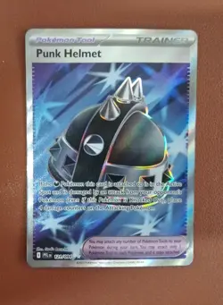 Pokemon TCG - Punk Helmet 121/094 - Phantasmal Flames - NM/M - Pack Fresh - Image 1
