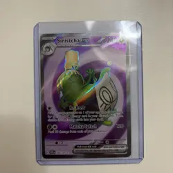 Sinistcha ex - 189/167 - Full Art - Pokemon Twilight Masquerade - NM - Image 1