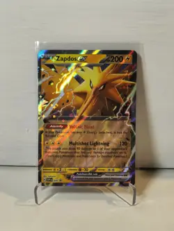 Pokemon TCG: Zapdos EX Holo Black Star Promo Scarlet & Violet 151 #049 - Image 1