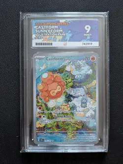 Pokemon Castform Sunny Form IR 195/191 | ACE 9 | Surging Sparks - Image 1